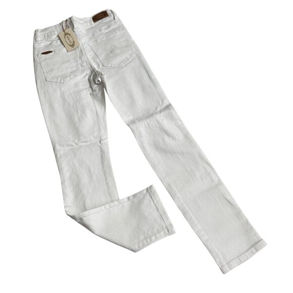 Joyfolie Clancy White Distressed Skinny Fit Jeans By Mia Joy Size 24 new - Picture 2 of 14